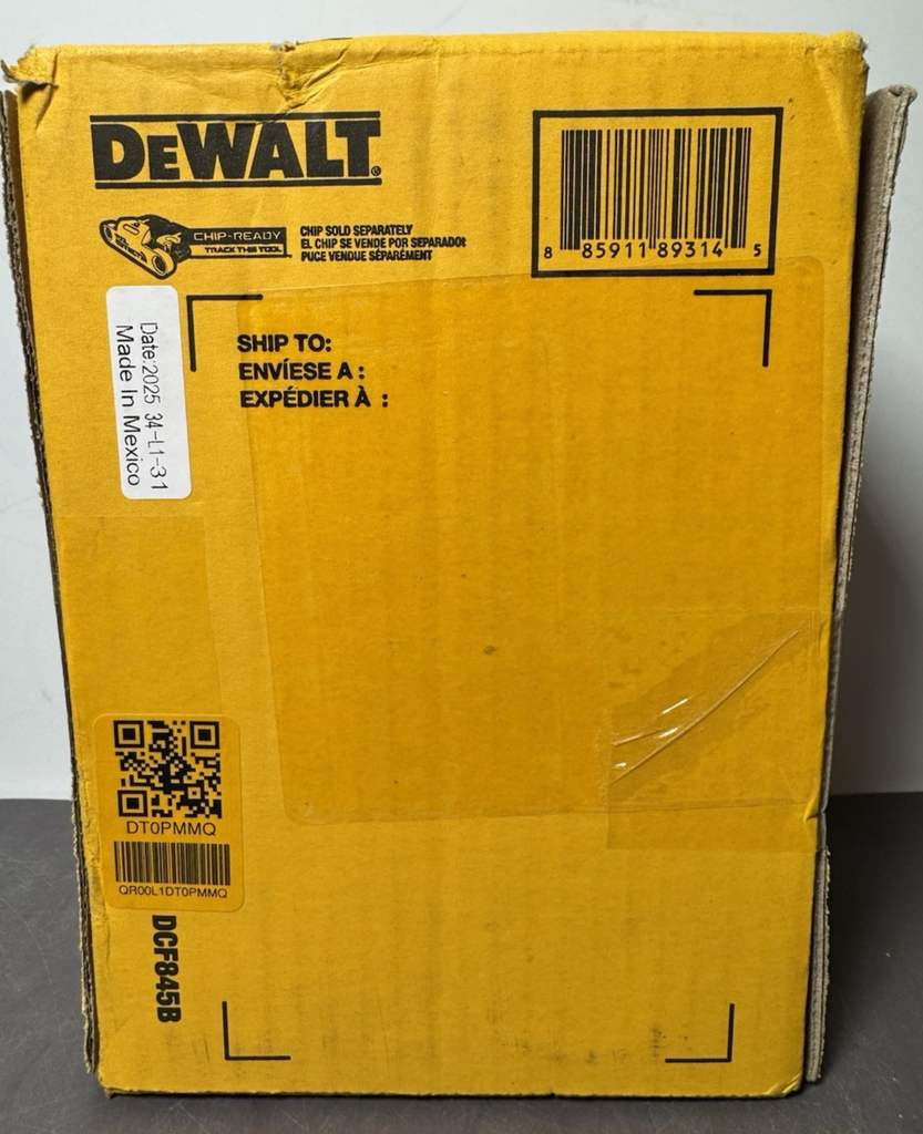 DeWALT 20V Max Brushless 3-Speed 1/4" Impact Driver DCF845B - New FACTORY Sealed #1