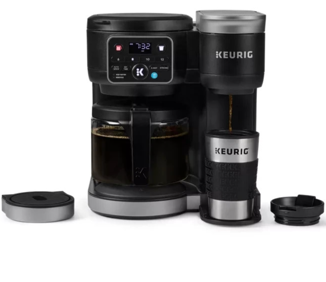 Keurig K Duo Essentials Hot & Iced Single-Serve K-Cup Pod Coffee Maker - New #1