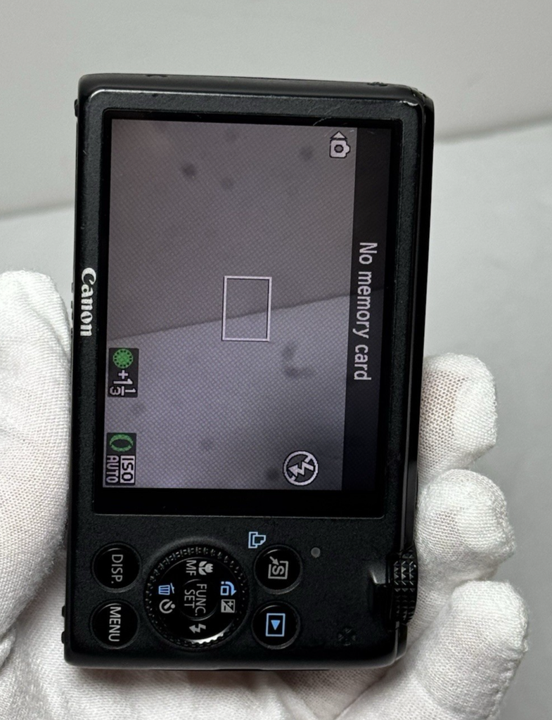 Canon PowerShot S95 10MP Digital Camera Black w/charger & batt #4