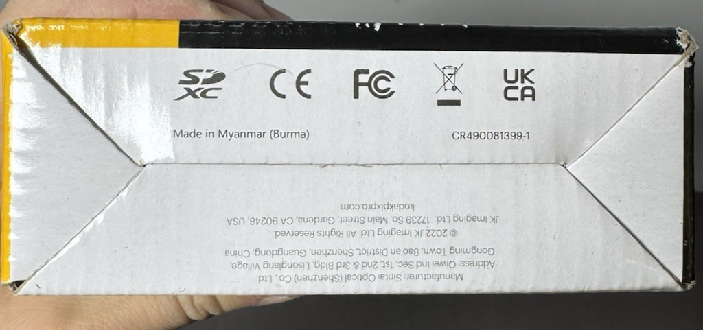 Kodak PIXPRO FZ45 16.4 Megapixel Digital Camera - Black-Open Box #3