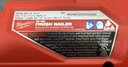 Milwaukee 2841-20 18V 16-Gauge Nail Gun w/6.0 Ah battery+charger purchase