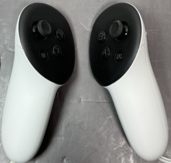 Meta Quest 3S 256GB Standalone All-in-One VR Headset w/ 2 contlrs / New Strap #10