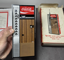 Vintage Coca-Cola Vendo Vending Machine AM/FM Transistor Radio Japan/ Tested price
