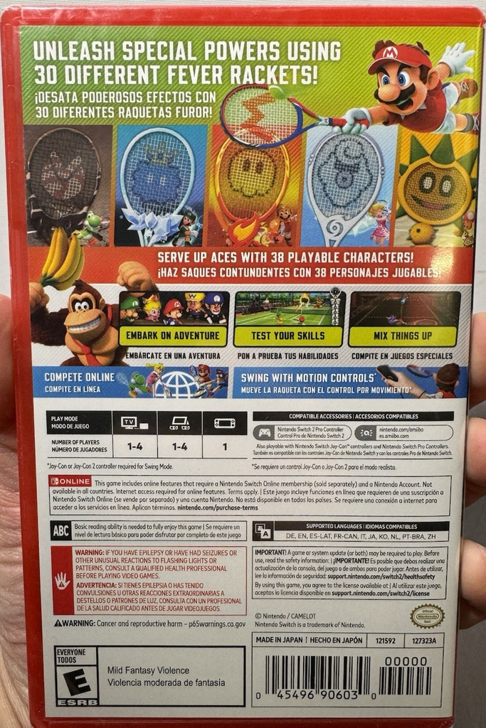 Mario Tennis Fever - Nintendo Switch 2 Brand New Sealed #1