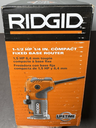 Ridgid 1 1/2 PEAK HP Compact Router Fixed Base  R24012 Corded Router cost