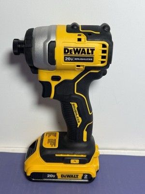 DEWALT DCF809D 20V Max Brushless 1/4" Impact Driver Kit w/ 2.0 Ah Batt #2