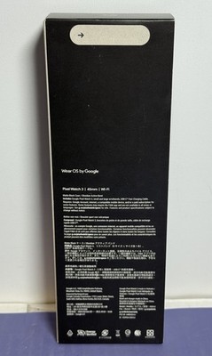 Google Pixel Watch 3 45mm WiFi GPS Obsidian Matte Black GA05785-US 3rd Gen-New #1