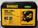 DeWalt DW08802 36' Self-leveling Cross Line Laser Level New w/ Case - Brand New used