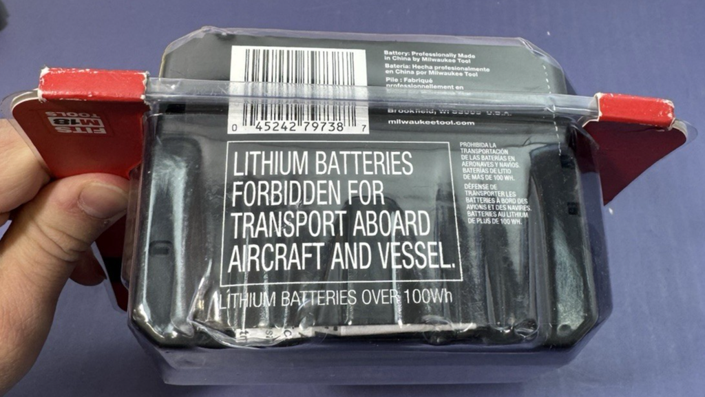 Milwaukee 48-11-1861 M18 REDLITHIUM FORGE XC 6.0 Battery Pack  BRAND NEW #2