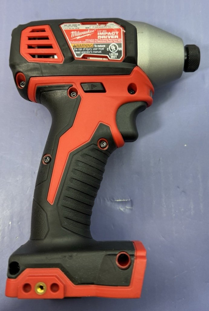 Milwaukee Impact /Driver Combo 2656-20 2606-20 M18 + 3.0AH Batttery #7