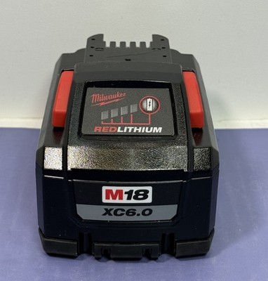 Milwaukee 48-11-1865 M18 18V XC 6.0Ah High Output Battery REDLITHIUM #1