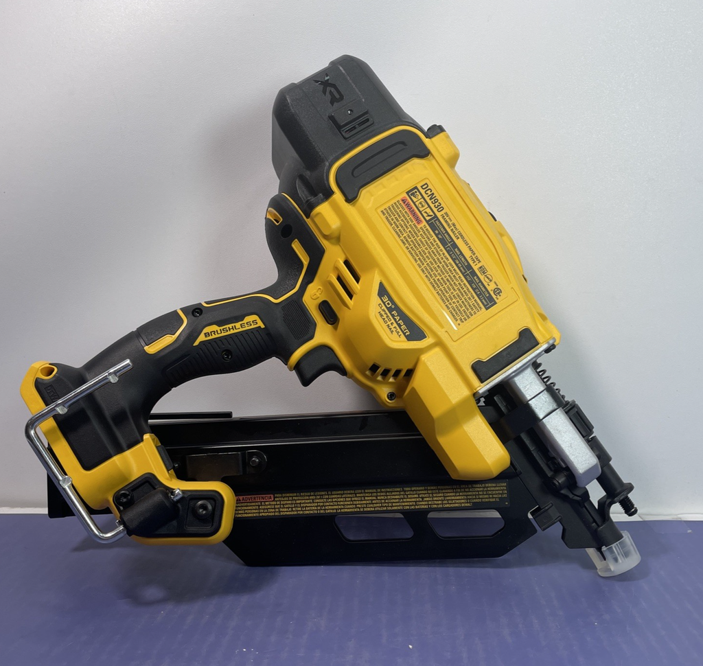 DeWalt XR DCN930B Brushless Cordless 30° Paper Collated Framing Nailer Tool Only #3