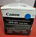 Canon GPR-61L Cyan Toner. New / Sealed GENUINE OEM price