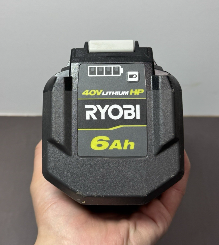 40V Lithium-Ion 6.0 Ah High Capacity Battery OP40602 w/Charger Kit - Preowned #5