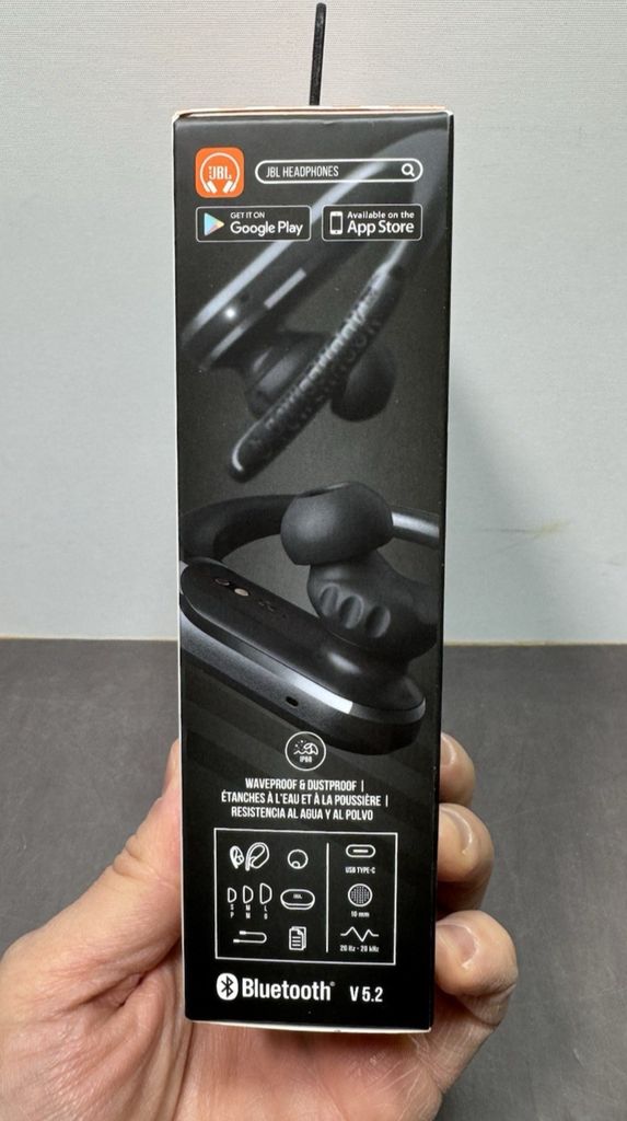 JBL Endurance Peak 3 True Wireless Bluetooth Earbud Headphones - Black - New #3