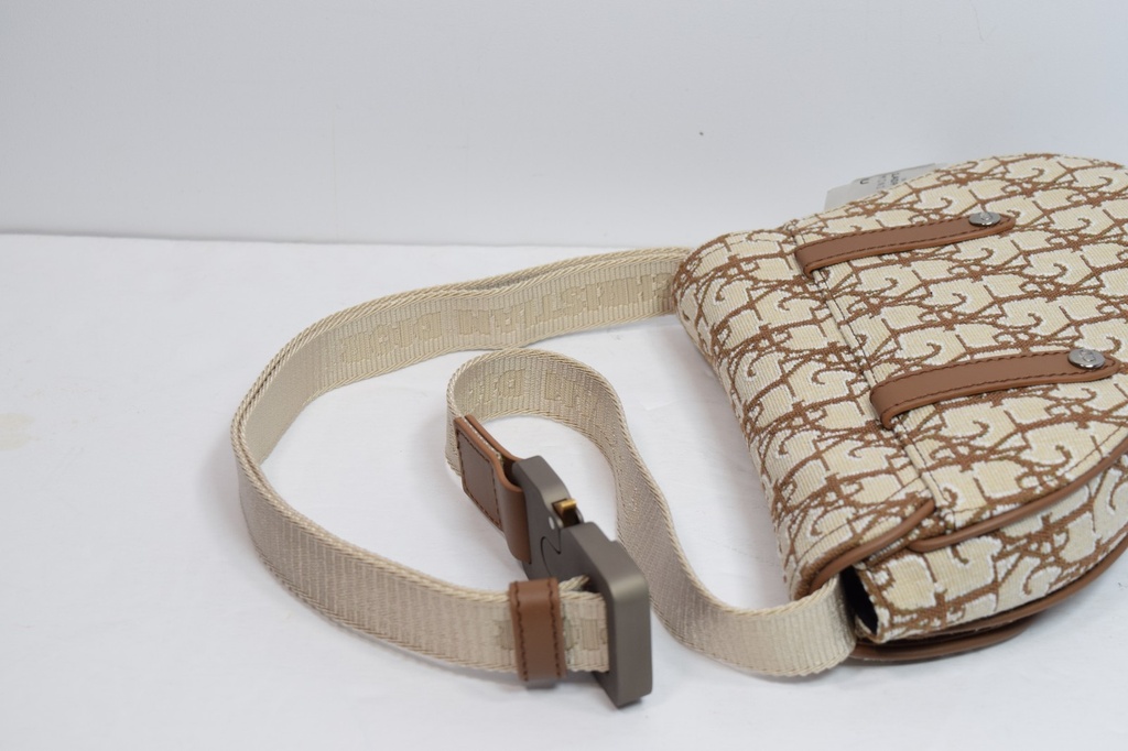 Dior x Travis Scott Cactus Jack Mini Saddle Belt Bag Oblique Jacquard BNWT #12