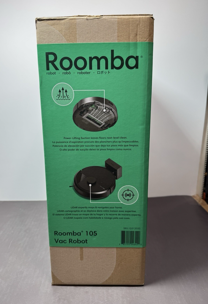 iRobot Roomba 105 Vac Robot Vacuum -New Sealed #2