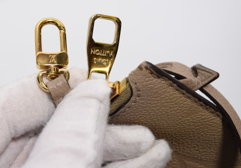 Louis Vuitton  Neverfull Pochette Monogram  Empreinte Giant Large #6