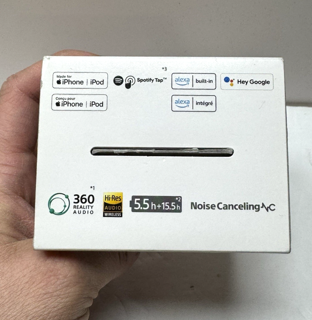 Sony LinkBuds Fit Truly Wireless Noise Canceling Earbud Headphones - Black #2