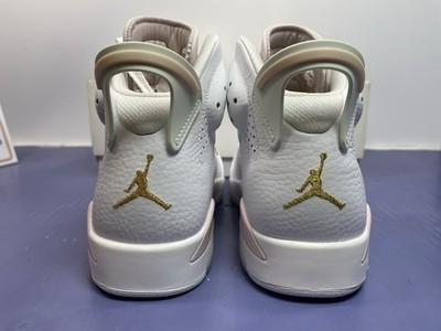 Nike - Air Jordan 6 Retro Gold Hoops DH9696-100 Women's Size 8 - #6