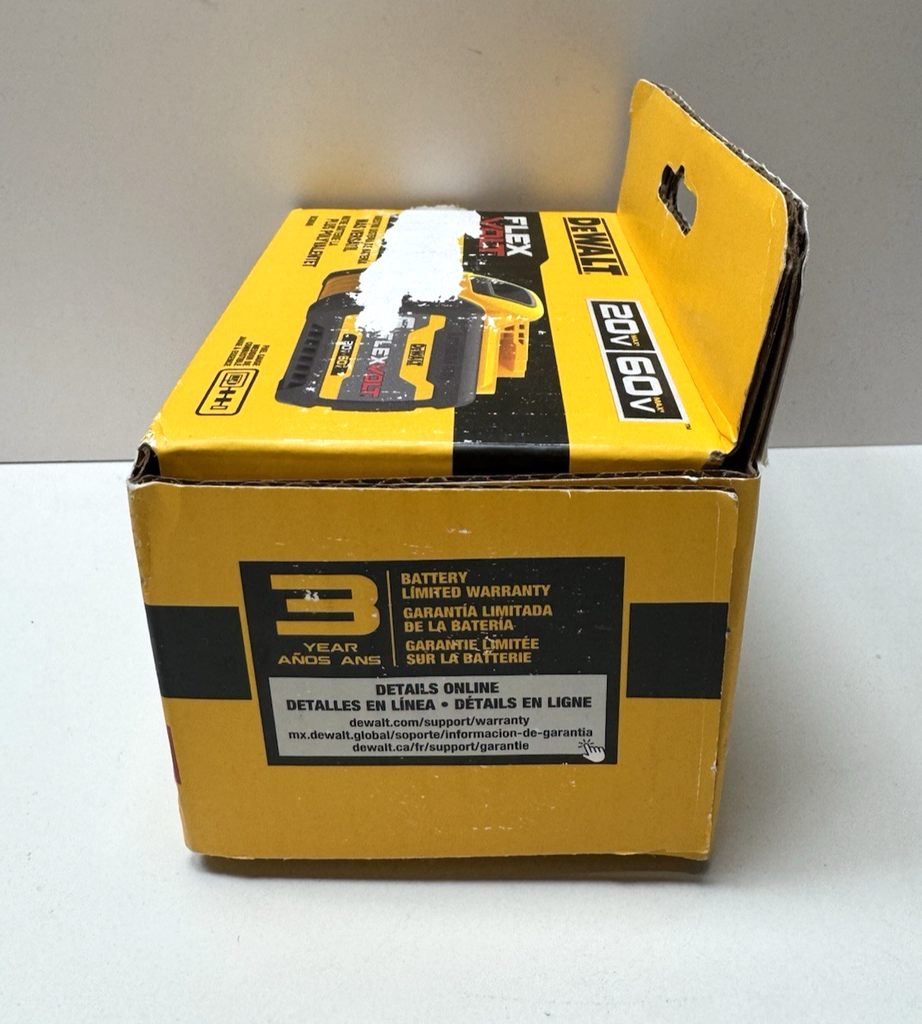 DEWALT DCB606 FLEXVOLT 20V 6.0Ah Lithium-Ion Battery, Genuine - Brand New Sealed #2