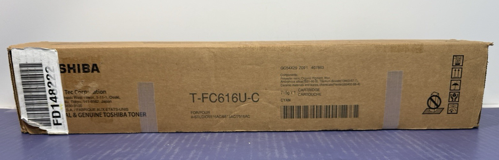 Genuine Toshiba T-FC616U-M Magenta Toner Cartridge BRAND NEW #1