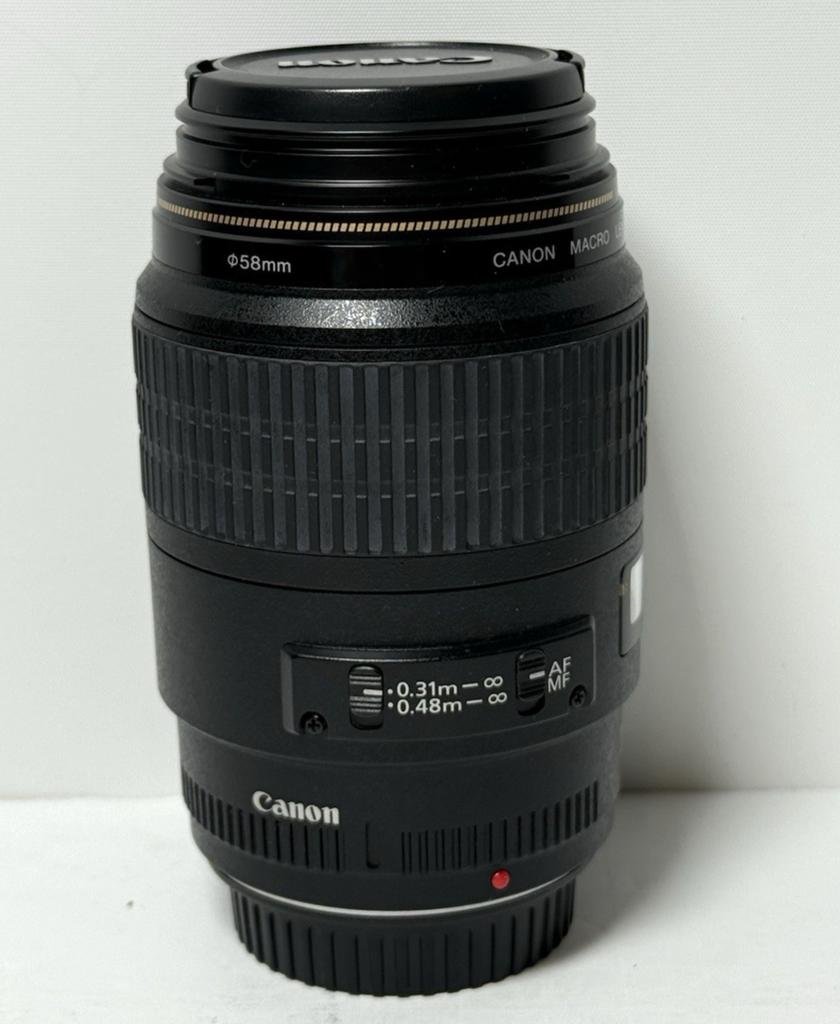 Canon EF 100mm F2.8 Macro USM Lens from Japan #1