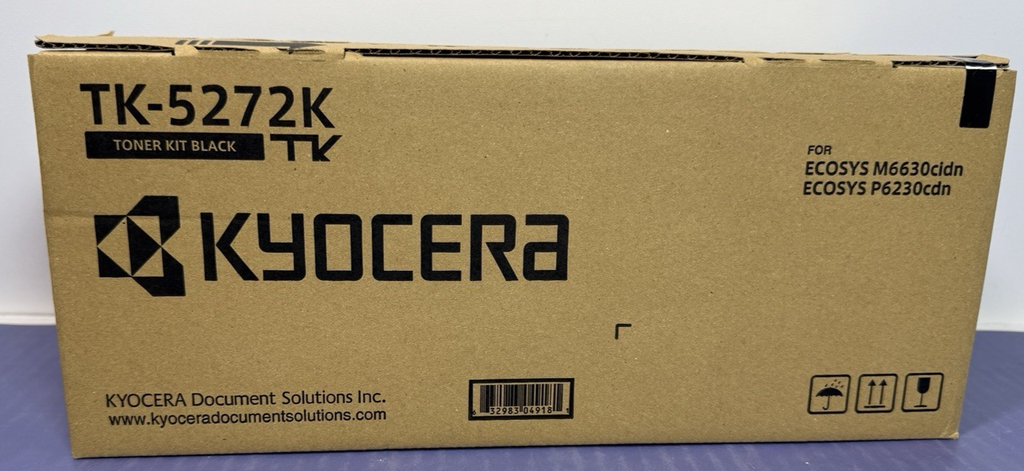 Genuine New Kyocera TK-5272K Black Toner Cartridge Ecosys M6630cidn P6230cdn #1