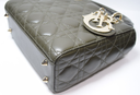 Christian Dior Small Lady My ABCDior Cannage Quilt Lambskin Olive Taupe Lambskin cost