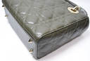 Christian Dior Small Lady My ABCDior Cannage Quilt Lambskin Olive Taupe Lambskin purchase