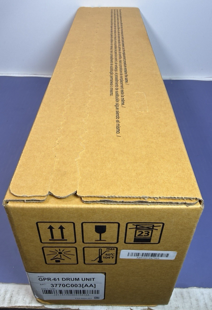 Genuine Canon GPR-61 Drum Unit 3770C003AA, BK/Y/M/C, BRAND NEW #3
