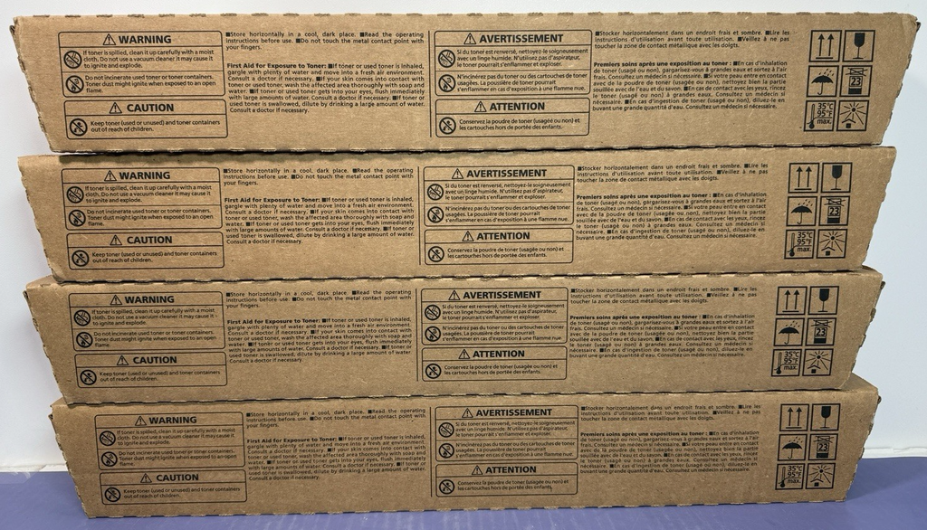 Genuine Ricoh 4 SET IM C3010/C3510 CMYK Toners 842553 842552 842551 842550 NEW #1