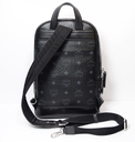 MCM Aren Sling Bag Visetos Black Canvas and Leather Trim price