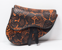 Dior x Cactus Jack Python Saddle Bag + Card Holder Set Travis Scott BNWT Rare used