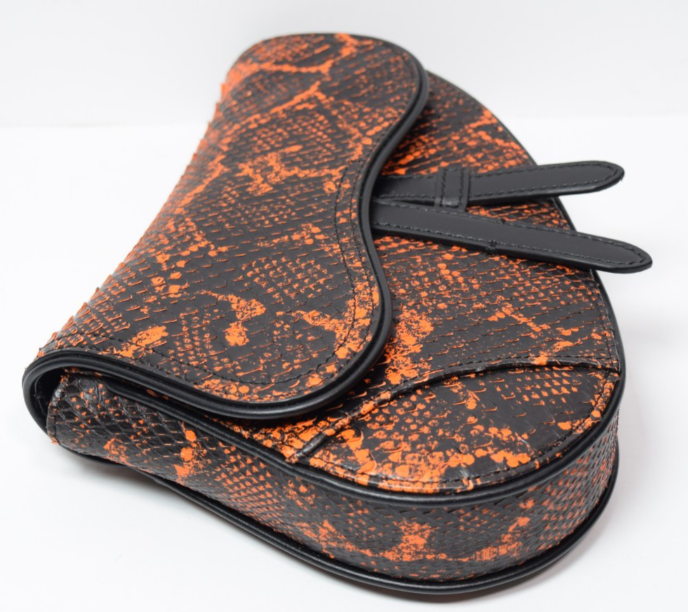 Dior x Cactus Jack Python Saddle Bag + Card Holder Set Travis Scott BNWT Rare #5