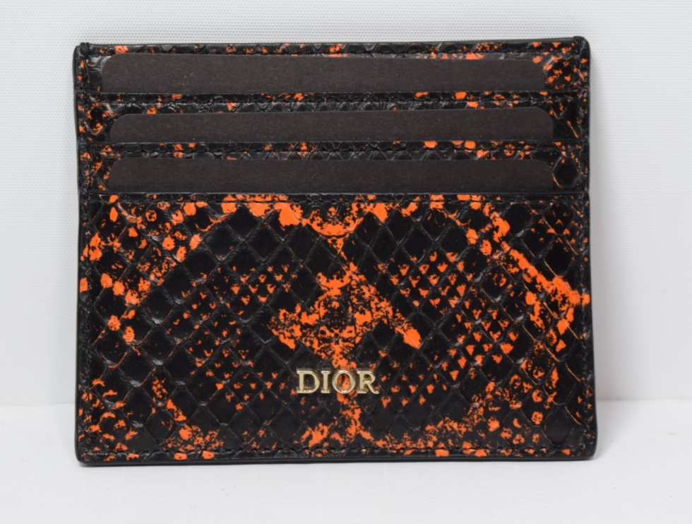 Dior x Cactus Jack Python Saddle Bag + Card Holder Set Travis Scott BNWT Rare #9