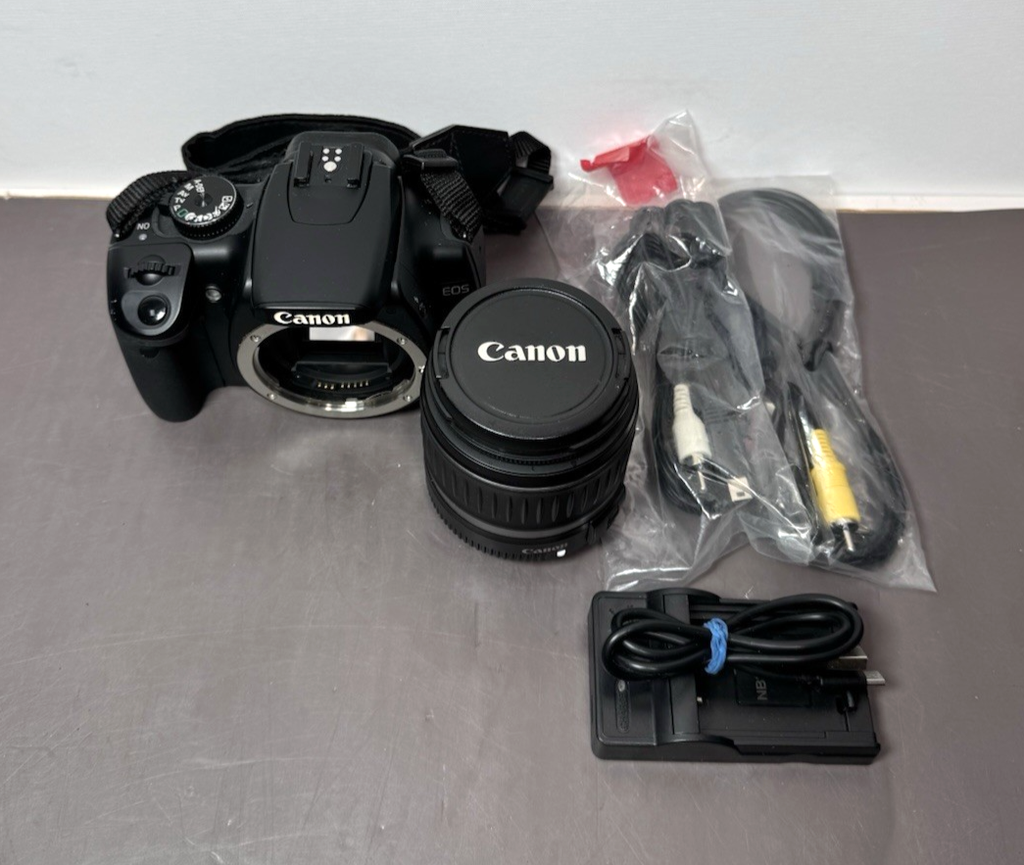 Canon EOS Rebel XTi DS126151  W/ EF-S 18-55mm F/1:3.5-5.6 Lens & Charger Battery #1