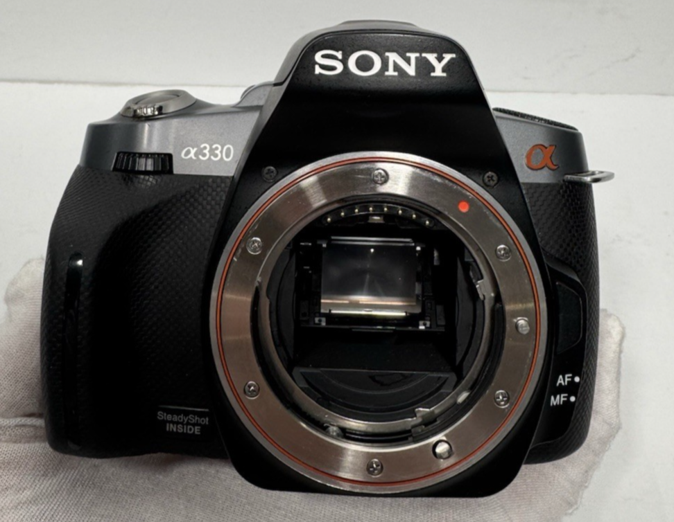 Sony DSLR A330 Digital SLR Camera Body Only -*For Parts* #4