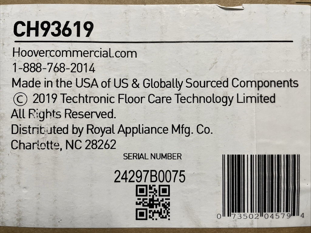 Hoover HVRPWR 40V Cordless Backpack Vac 6 qt - CH93619 #1