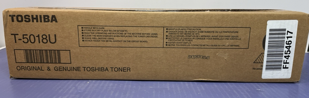 Brand New Genuine Toshiba T5018U T-5018U Black Toner Cartridge #1
