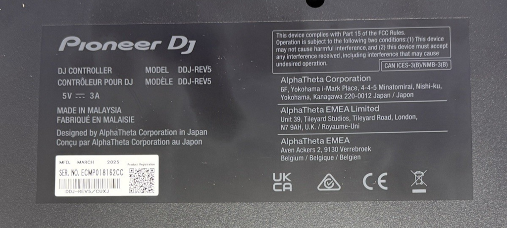 Pioneer DDJ-REV5 Scratch-Style 2-Channel Professional DJ Controller #8