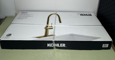 Kohler Clarus R30935-2MB Pull-Down Kitchen Faucet Single Handle Brushed Brass #3