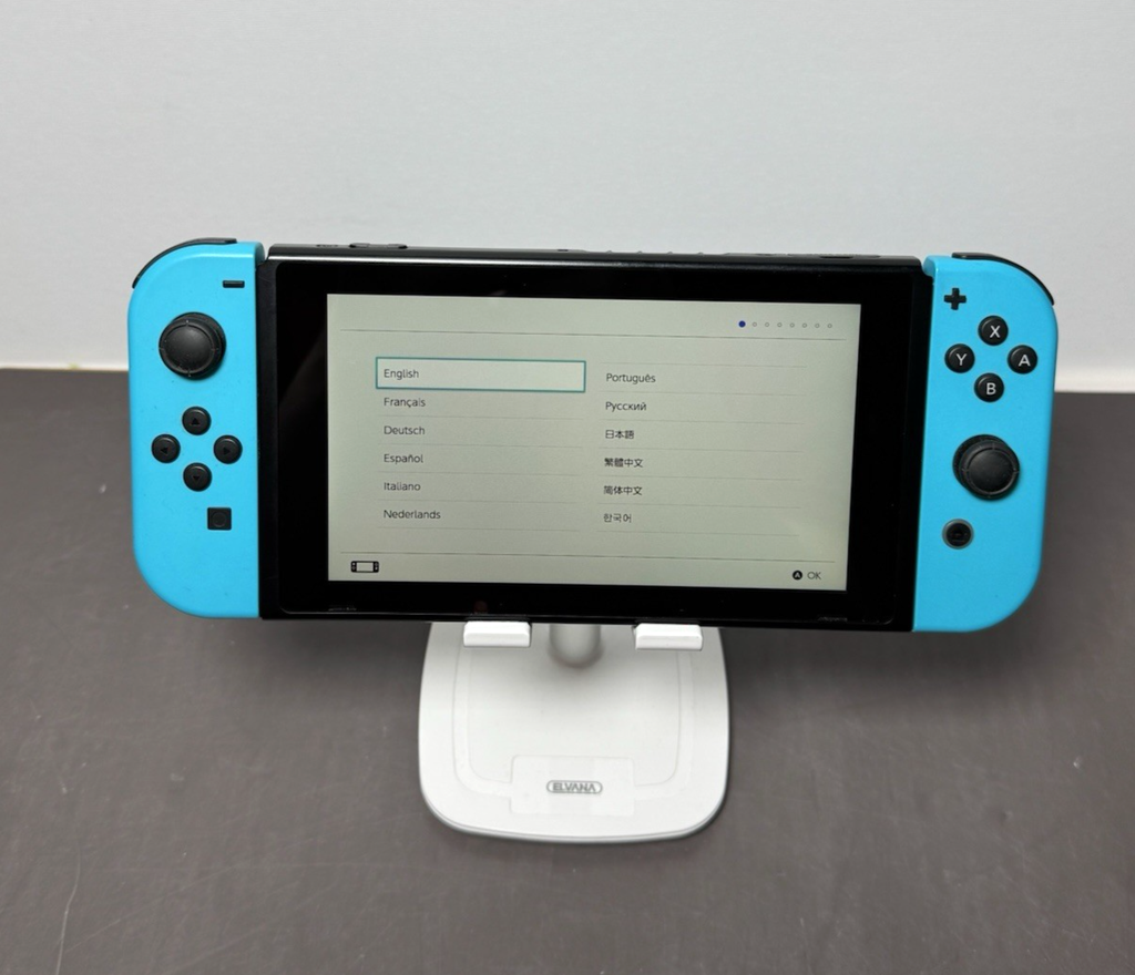 Nintendo Switch Handheld Console HAC-001 (01) w/ controller/dock/SD Card #1