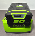 GreenWorks Pro 80V 2Ah Lithium-Ion Battery W/Charger used
