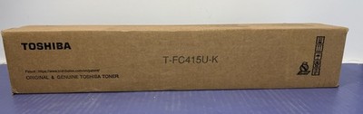 Genuine Toshiba T-FC415U-K Black Toner Cartridge New Sealed Box #1