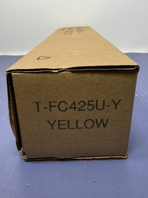 Genuine Toshiba T-FC425U-Y Yellow Toner Cartridge Brand New Factory Sealed #2