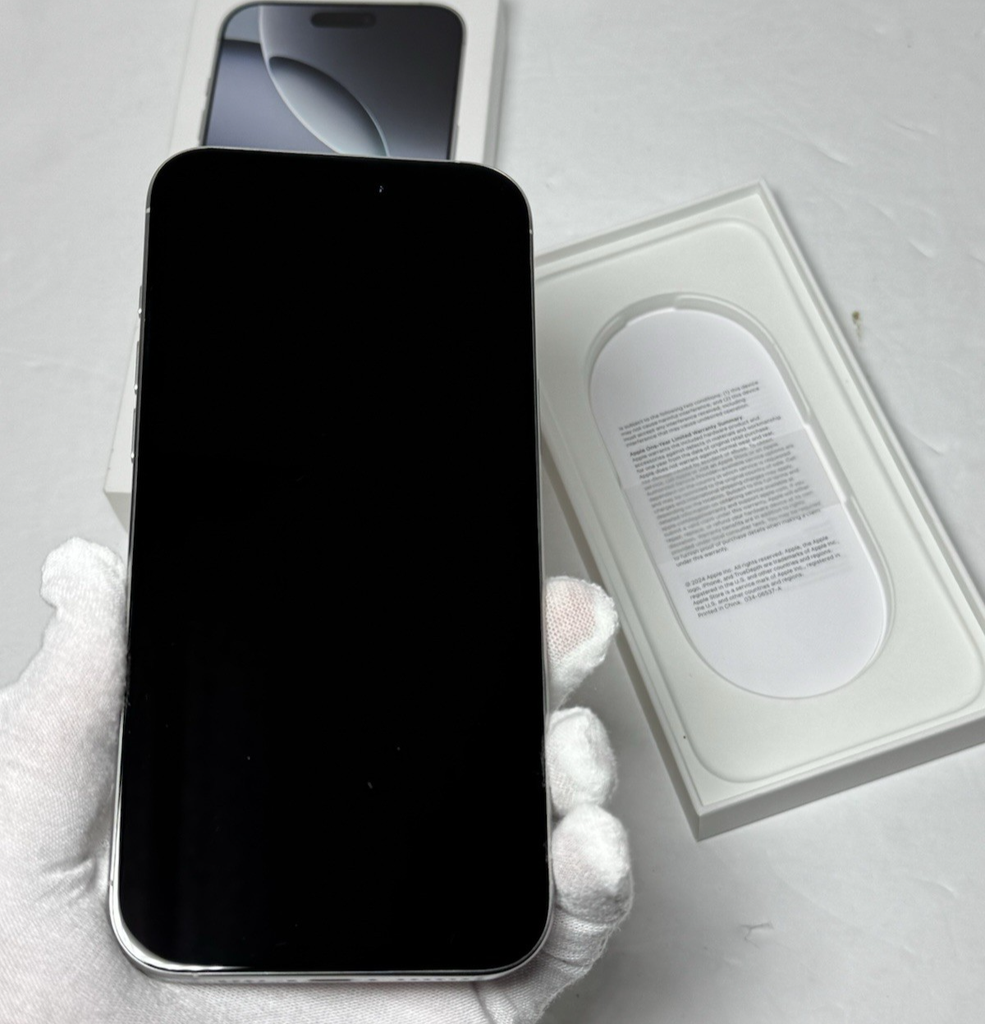 Apple iPhone 16 Pro Max 256GB White Titanium (Unlocked) 91% battery #4