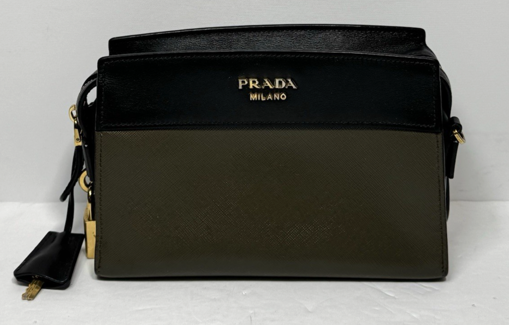 Prada Saffiano City Calf Esplanade Crossbody bag #1
