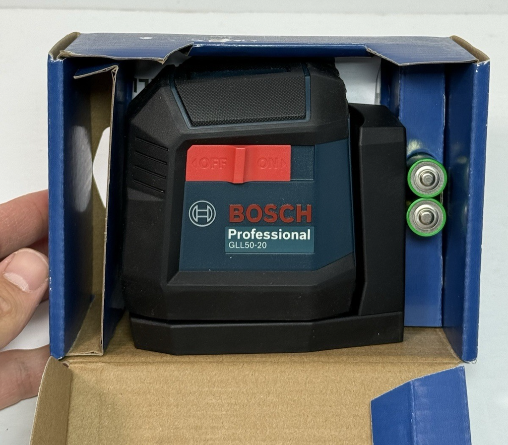 Bosch GLL50-20 50ft Range Self Leveling Cross Line Laser- Open Box #3