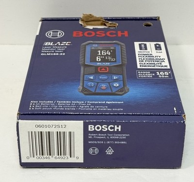 Bosch GLM165-22 BLAZE Laser Measure 165 Ft - New #3